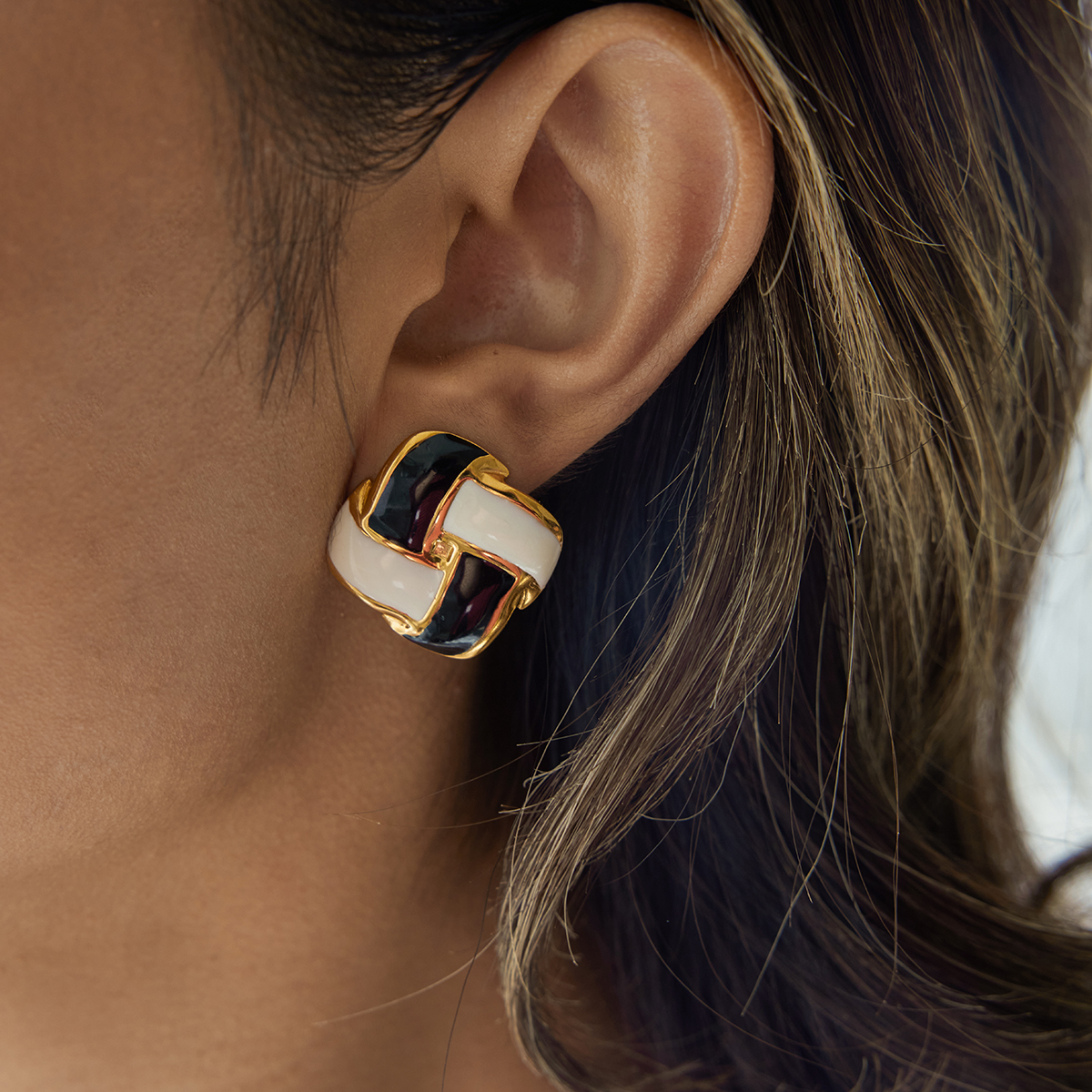 Céleste Earrings Lavandine 18K Gold - 6