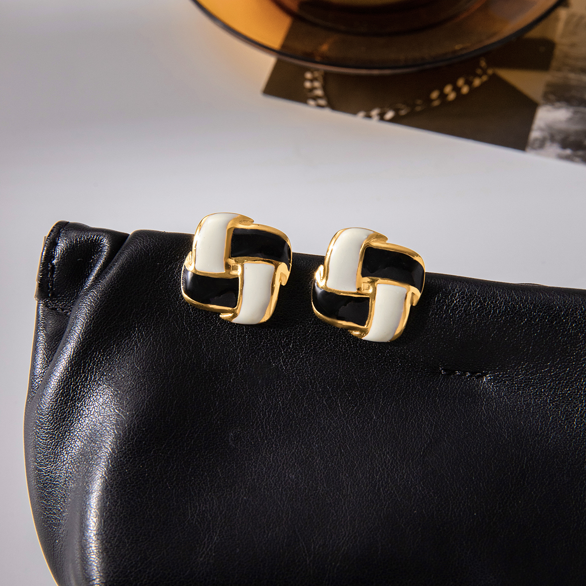 Céleste Earrings Lavandine 18K Gold - 8