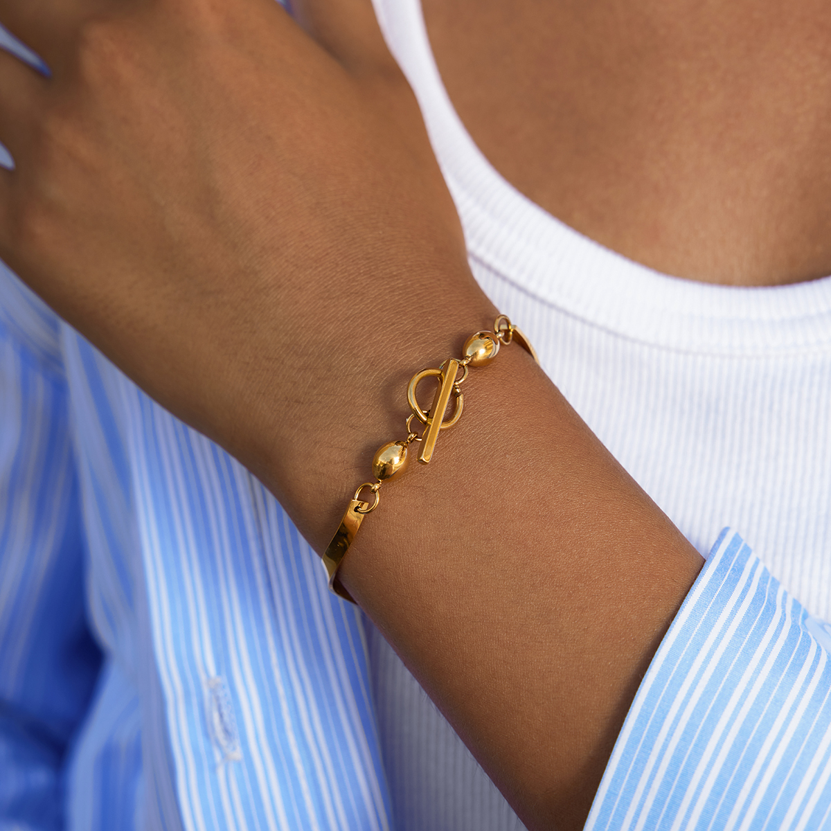 Céleste Bracelet Vénissia 18K Gold - 9