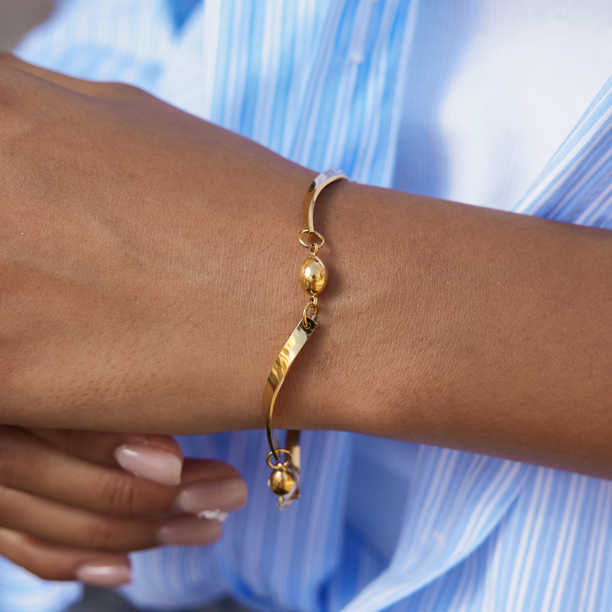 Céleste Bracelet Vénissia 18K Gold - 8