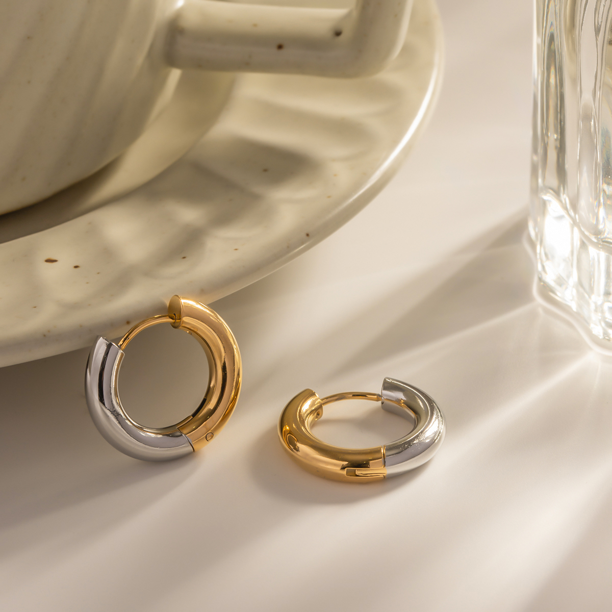 Céleste Earrings Jeanne 18K Gold - 3