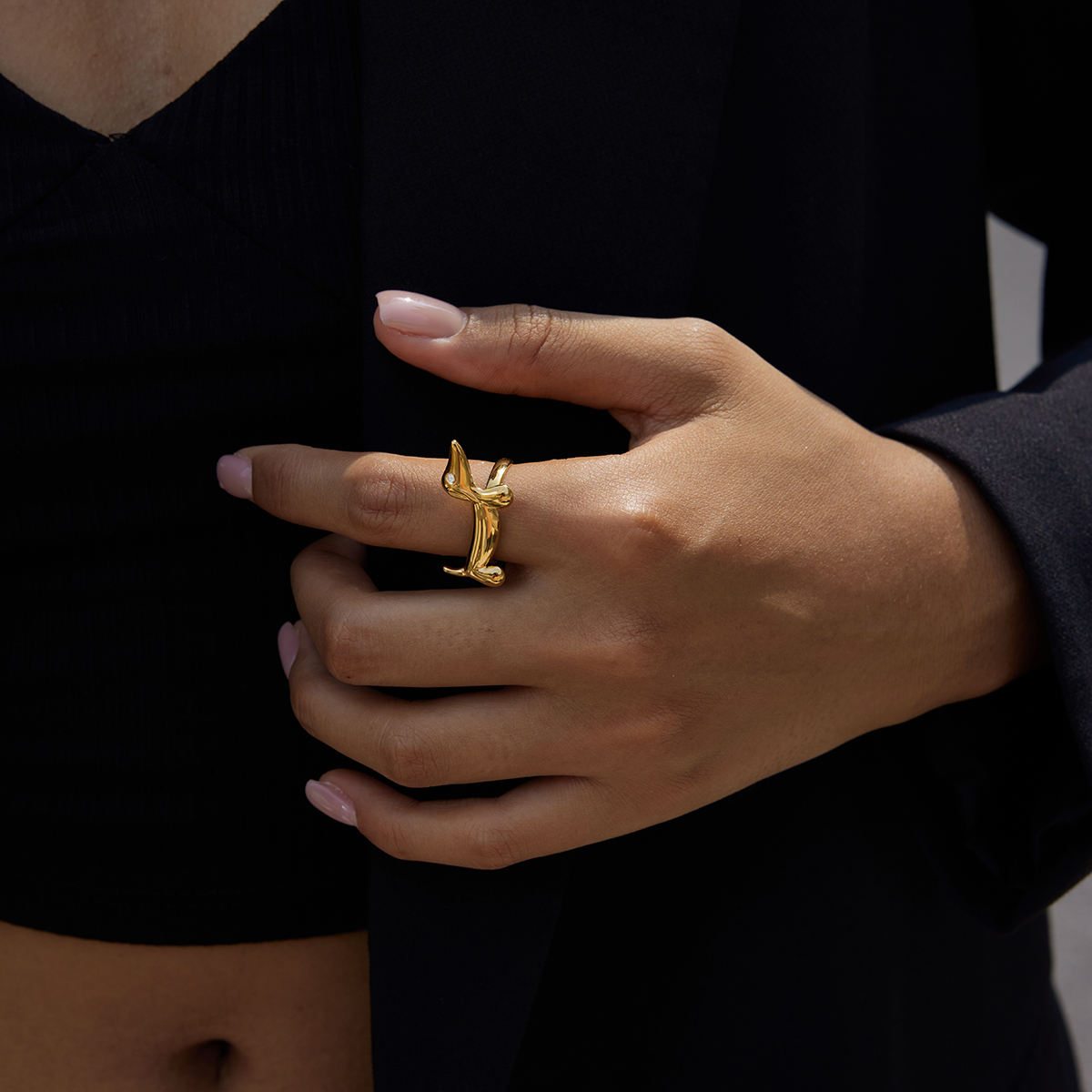 Céleste Ring Lucerine 18K Gold - 3