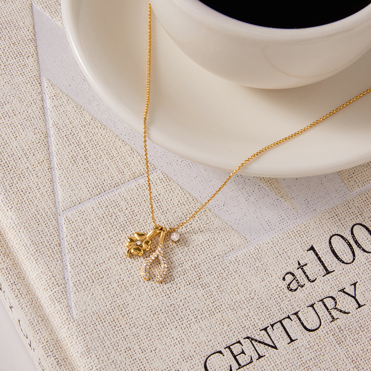 Céleste Necklace Aurelise 18K Gold - 5