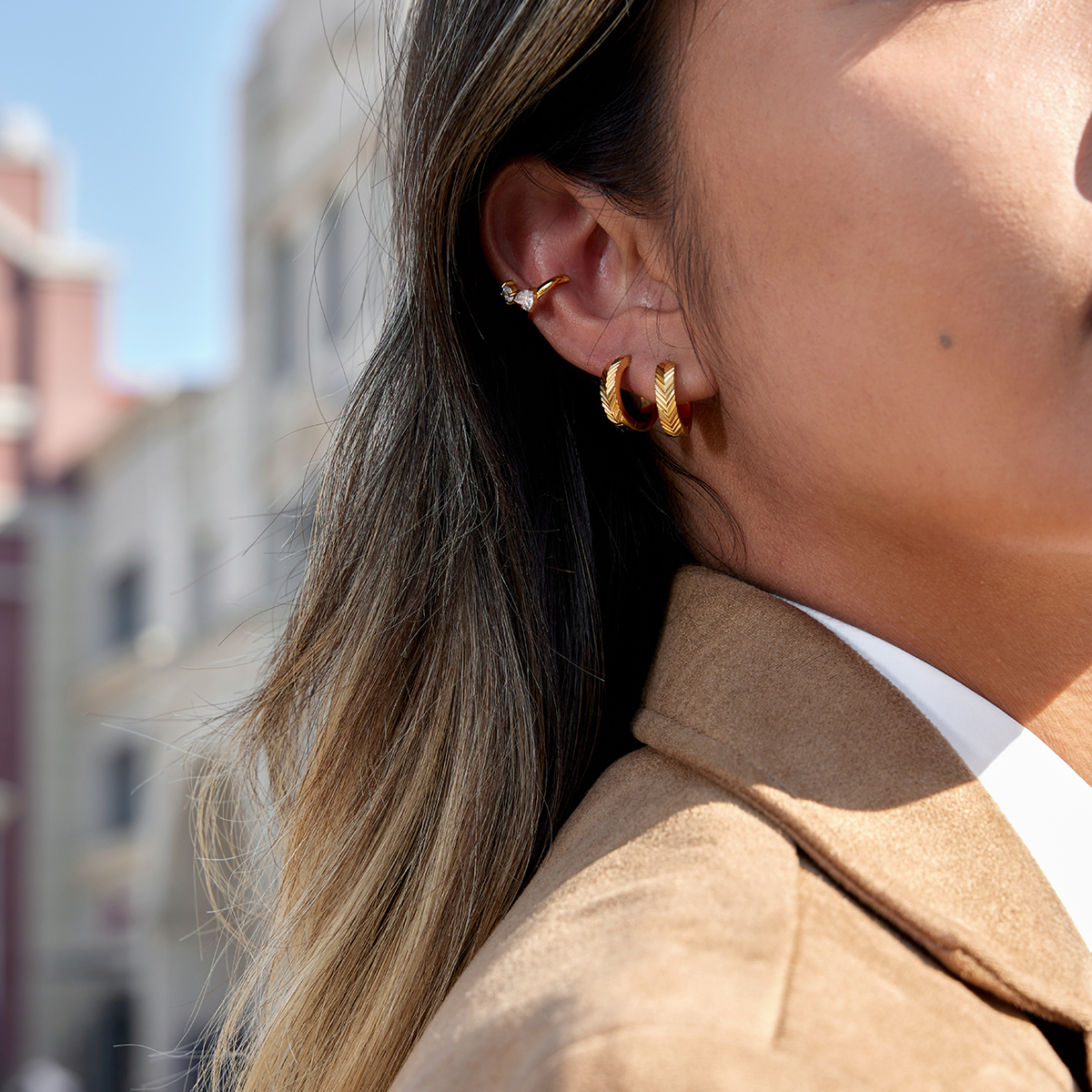 Céleste Earrings Béatrisse 18K Gold - 8