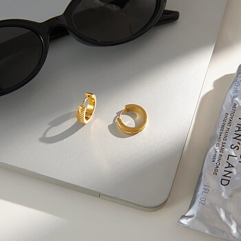 Céleste Earrings Béatrisse 18K Gold