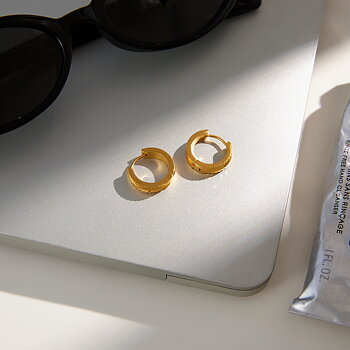 Céleste Earrings Béatrisse 18K Gold