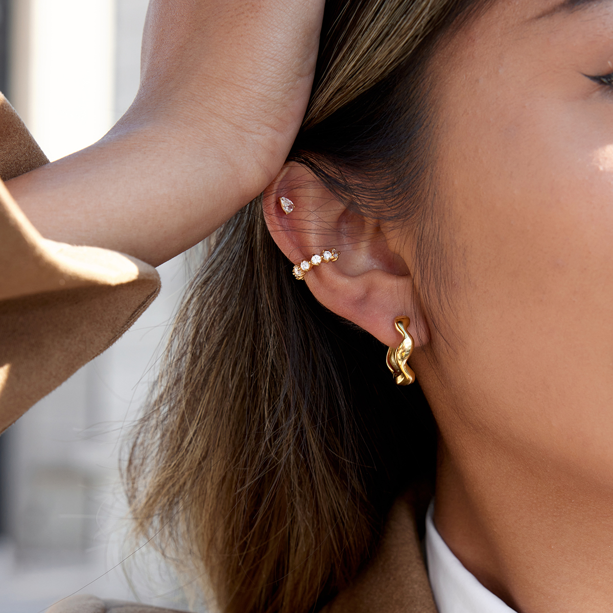 Céleste Earrings Clairélia 18K Gold - 6