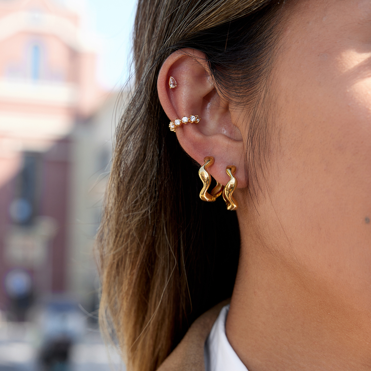 Céleste Earrings Clairélia 18K Gold - 7
