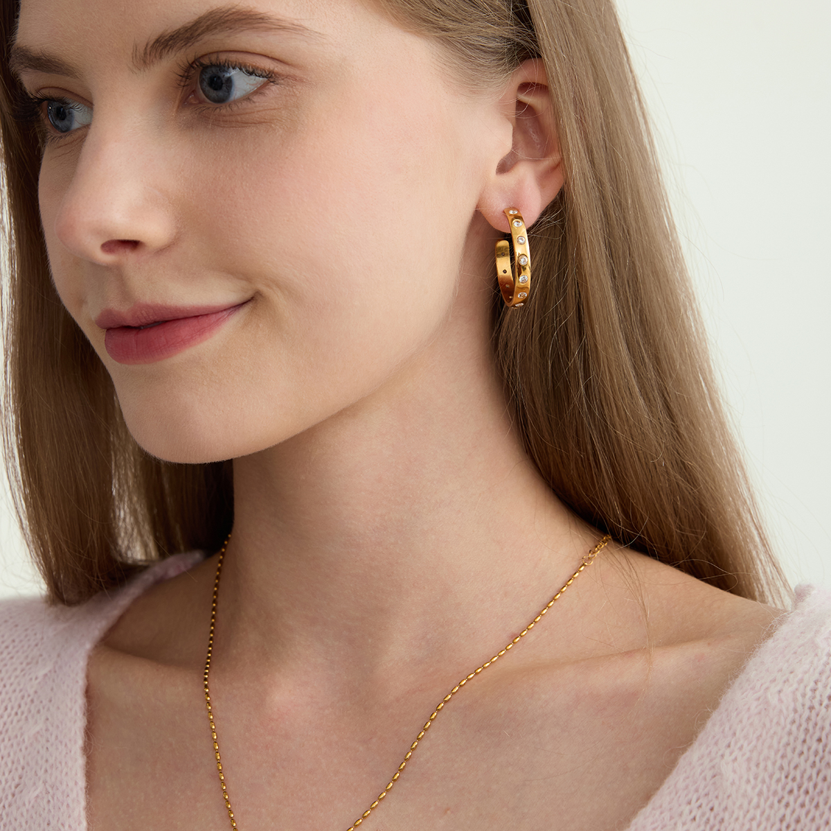 Céleste Earrings Amandina 18K Gold - 8