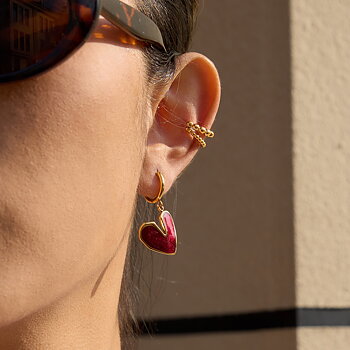 Céleste Earrings Fantine-Rose 18K Gold