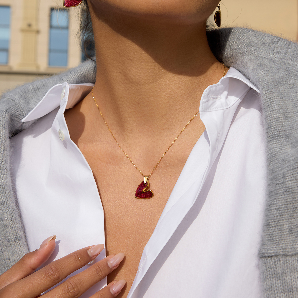 Céleste Necklace Gisellore 18K Gold - 7