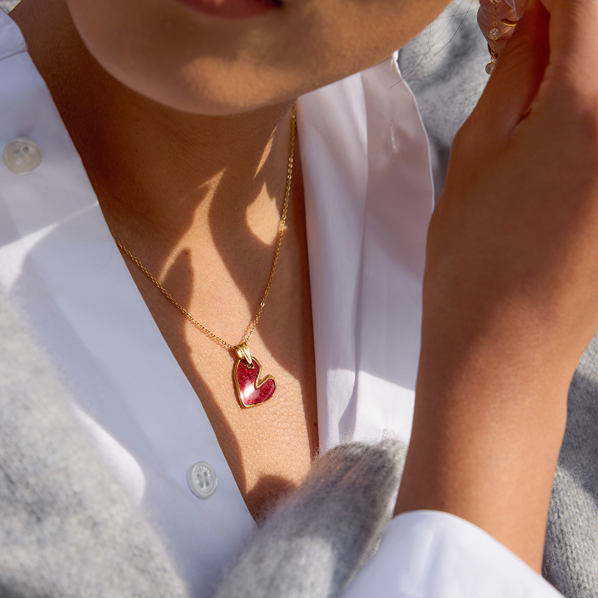 Céleste Necklace Gisellore 18K Gold - 4