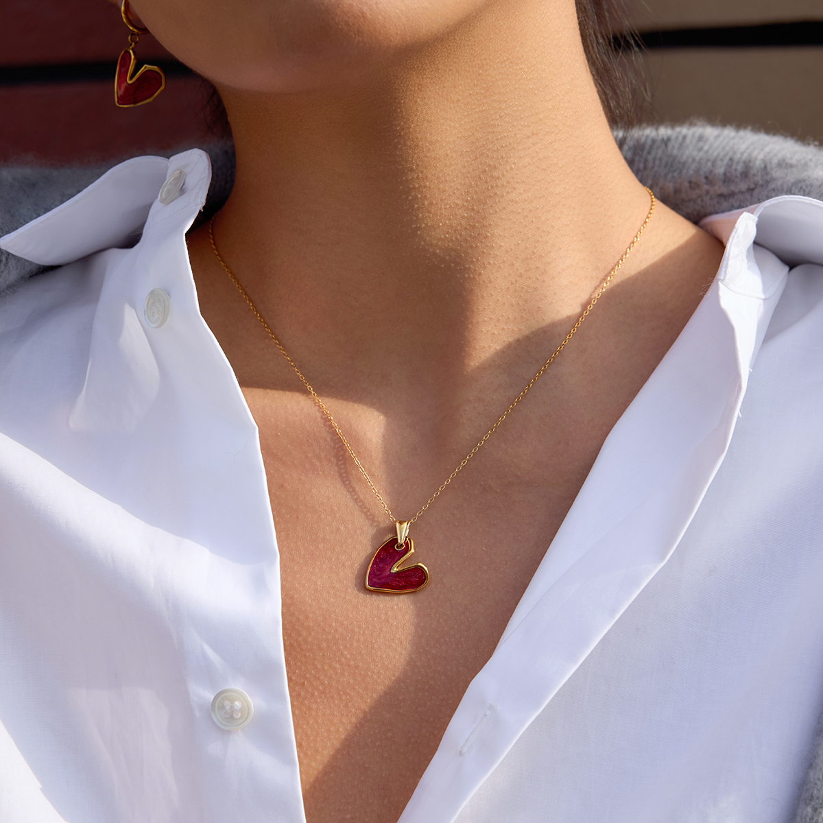 Céleste Necklace Gisellore 18K Gold - 3