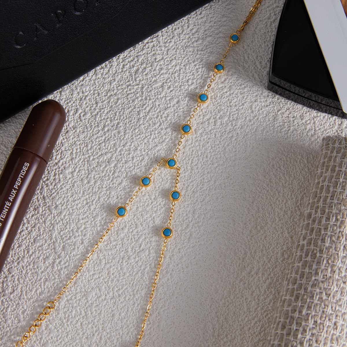 Céleste Necklace Giselande 18K Gold - 7