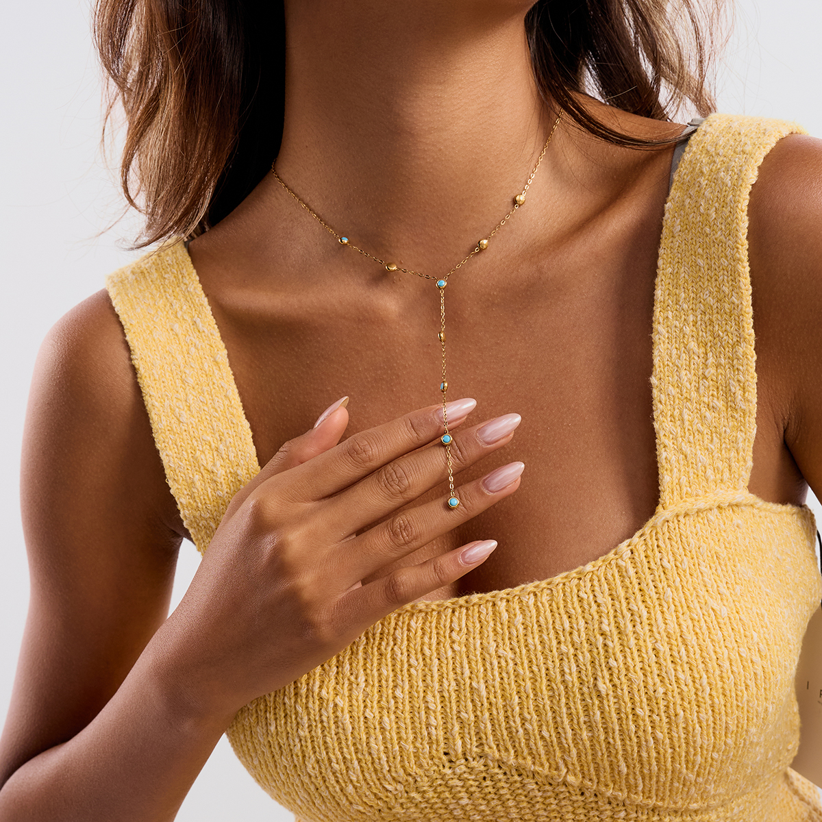 Céleste Necklace Giselande 18K Gold - 10