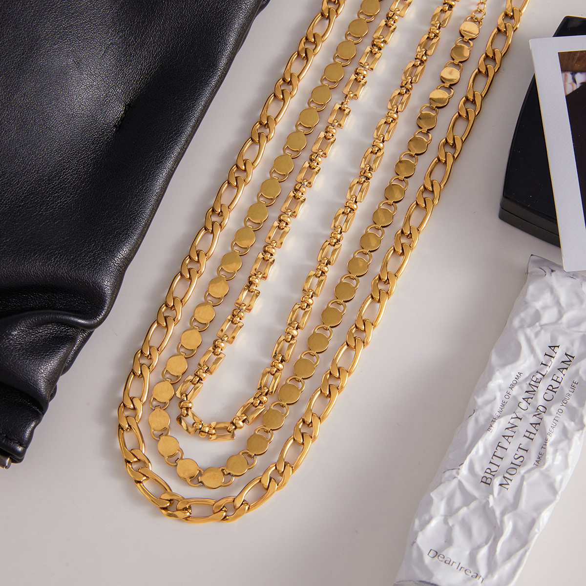 Céleste Necklace Ismeralde 18K Gold - 9