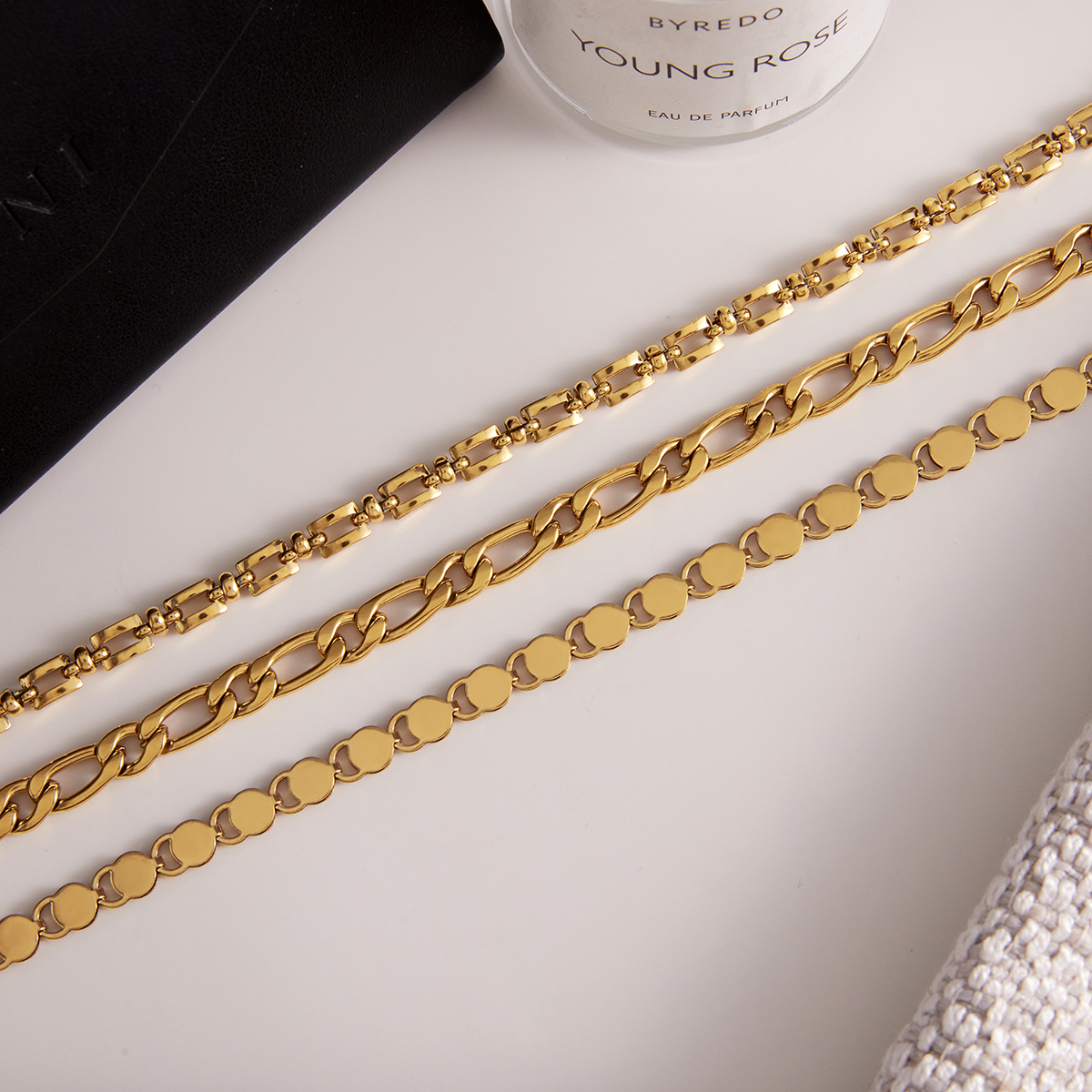 Céleste Necklace Ismeralde 18K Gold - 11