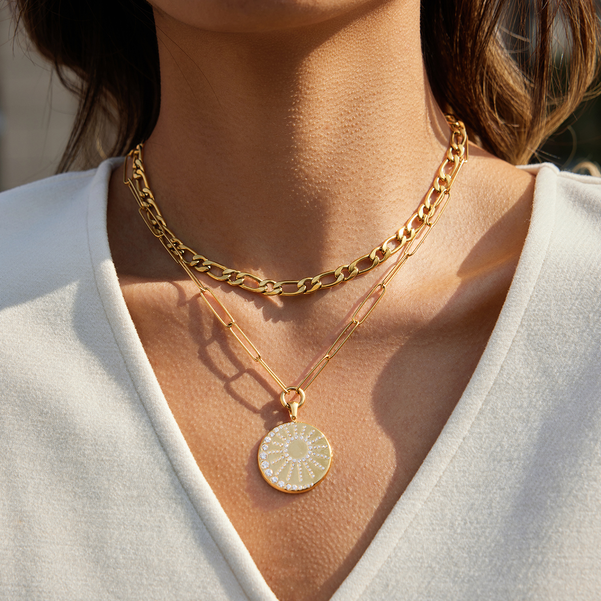 Céleste Necklace Jocelise 18K Gold - 6