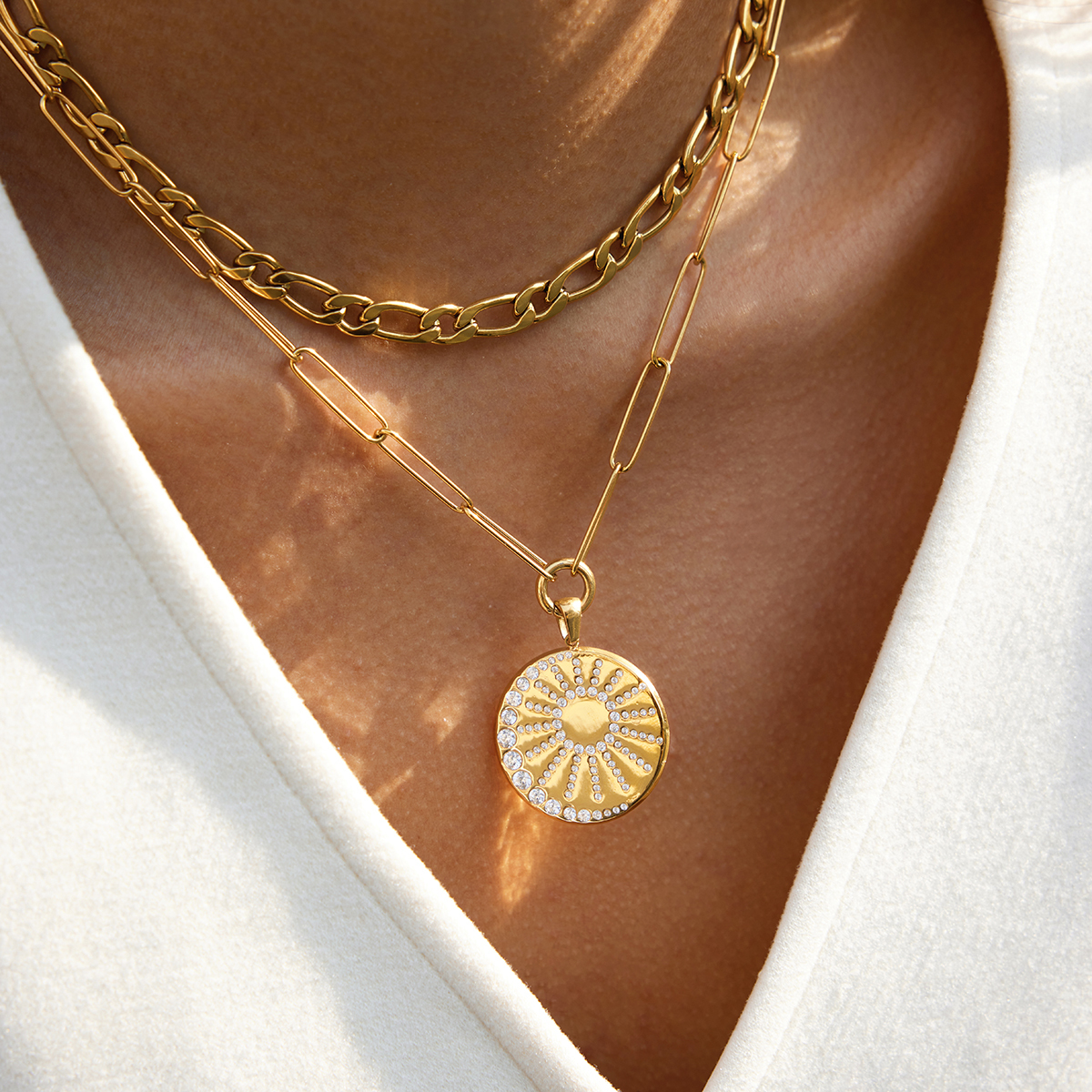 Céleste Necklace Jocelise 18K Gold - 5