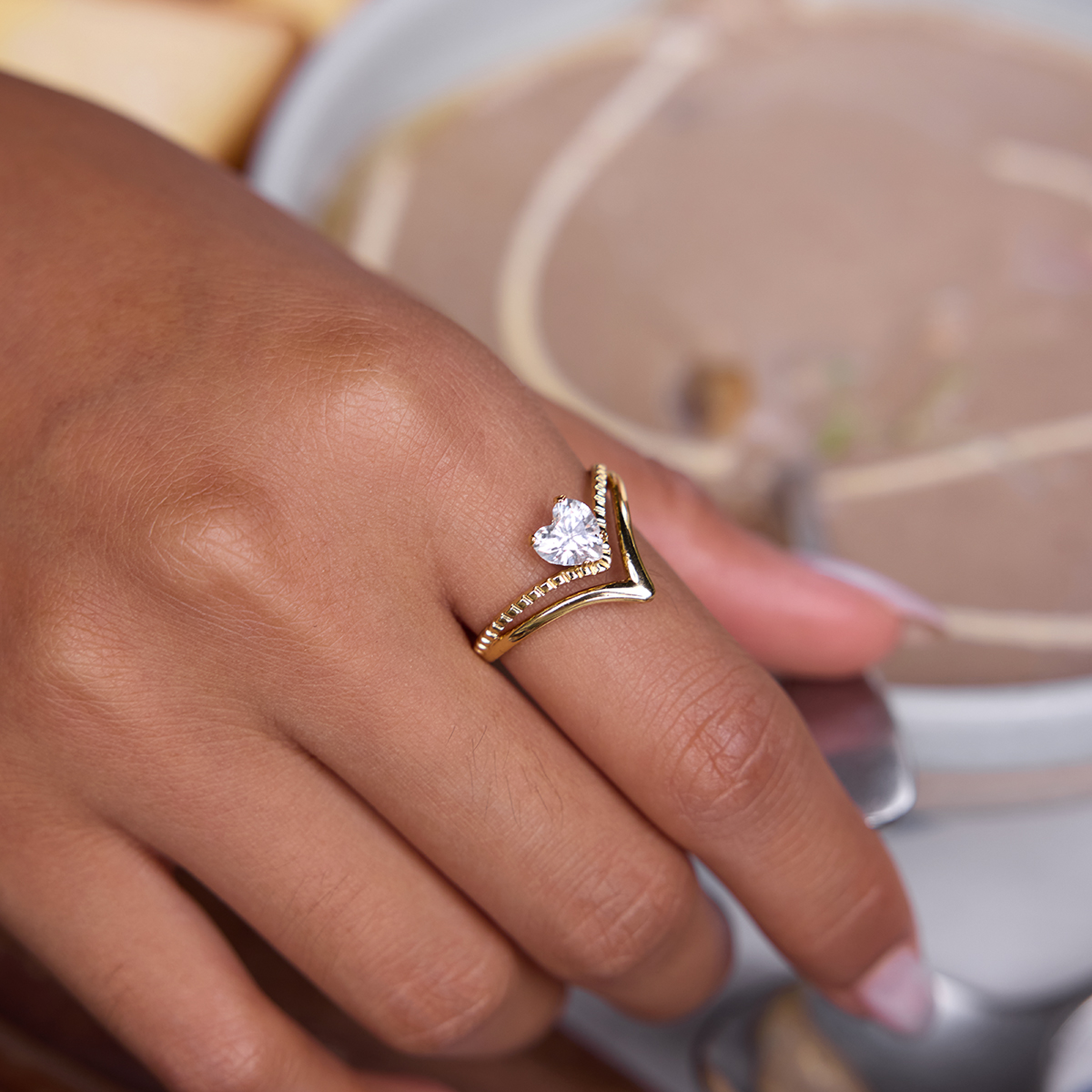 Céleste Ring Élianora 18K Gold - 3