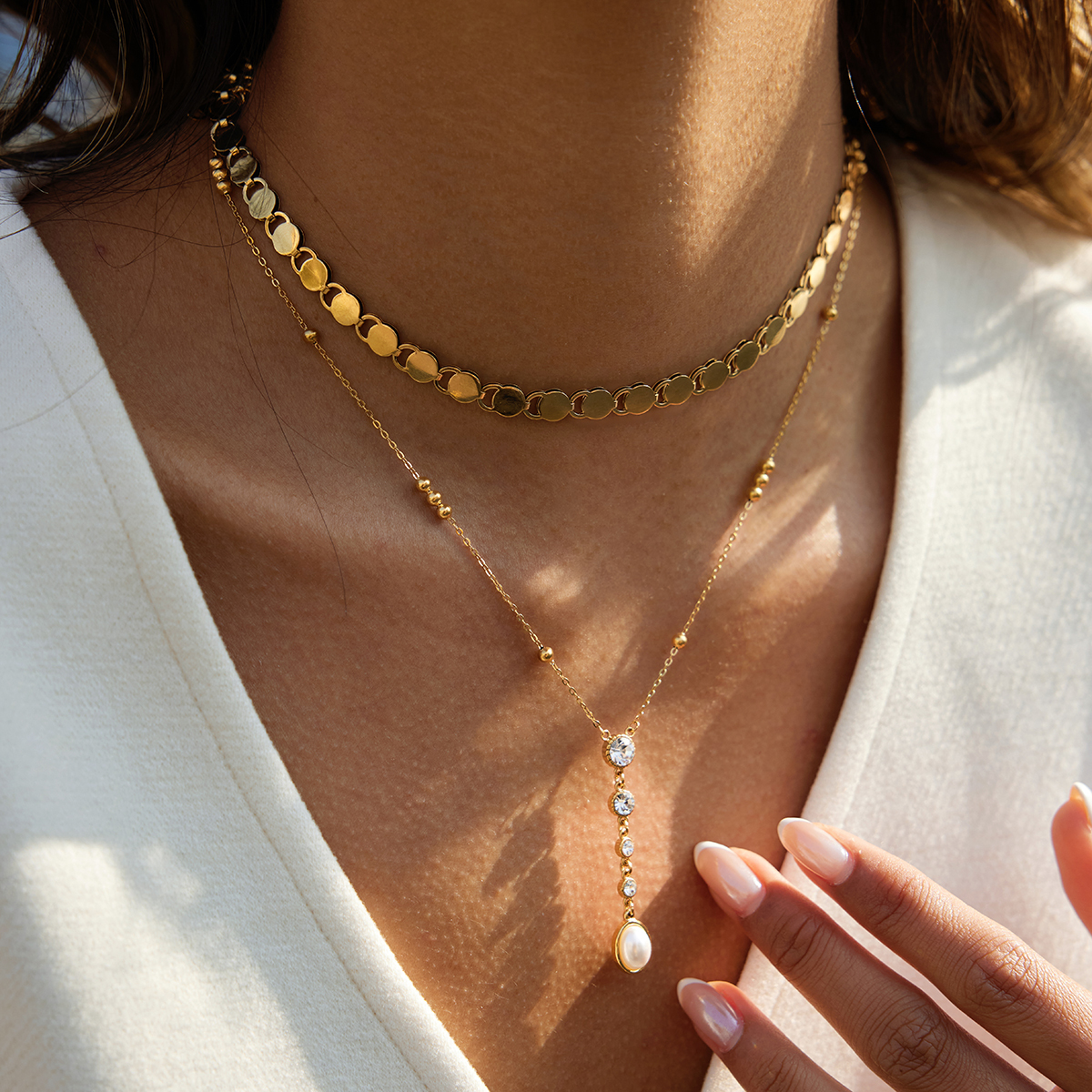 Céleste Necklace Katelline 18K Gold - 5
