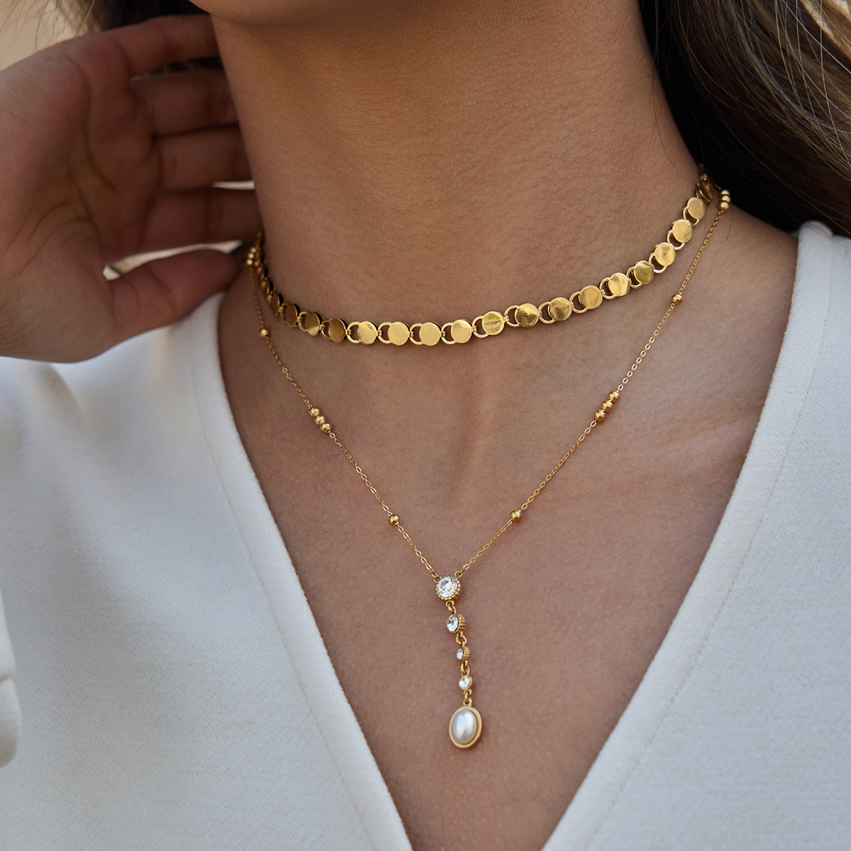 Céleste Necklace Katelline 18K Gold - 4