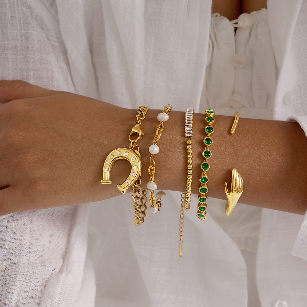 Céleste Bracelet Léoceline 18K Gold - 5