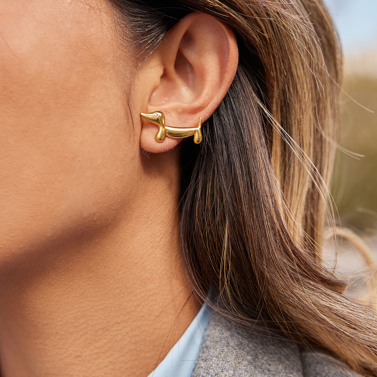 Céleste Earrings Nadélia 18K Gold - 6