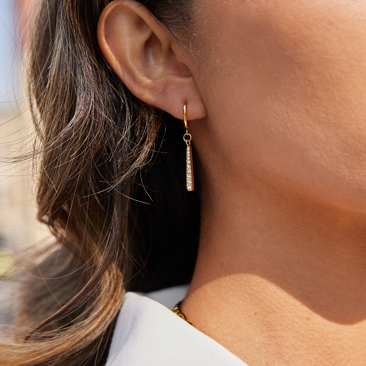 Céleste Earrings Ombeline 18K Gold - 13