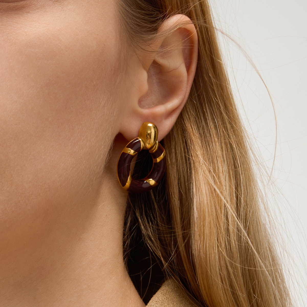 Céleste Earrings Florette 18K Gold - 3
