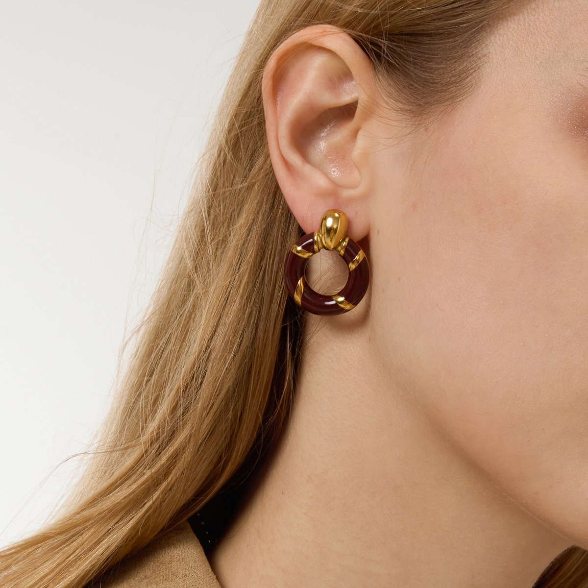 Céleste Earrings Florette 18K Gold - 4