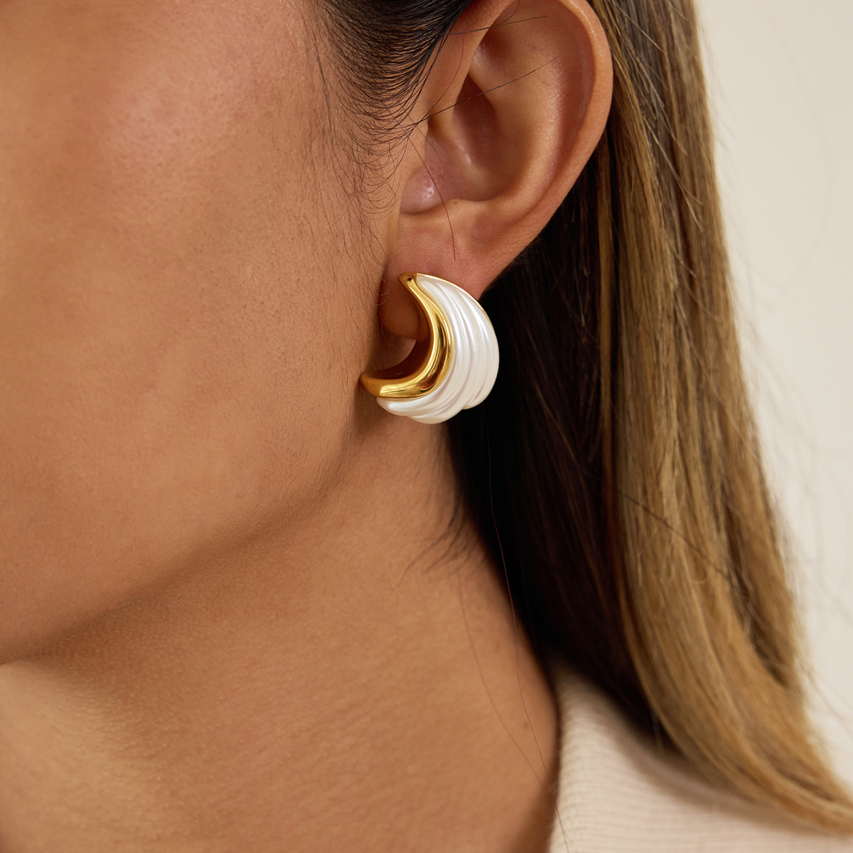 Céleste Earrings Tulliane 18K Gold - 8