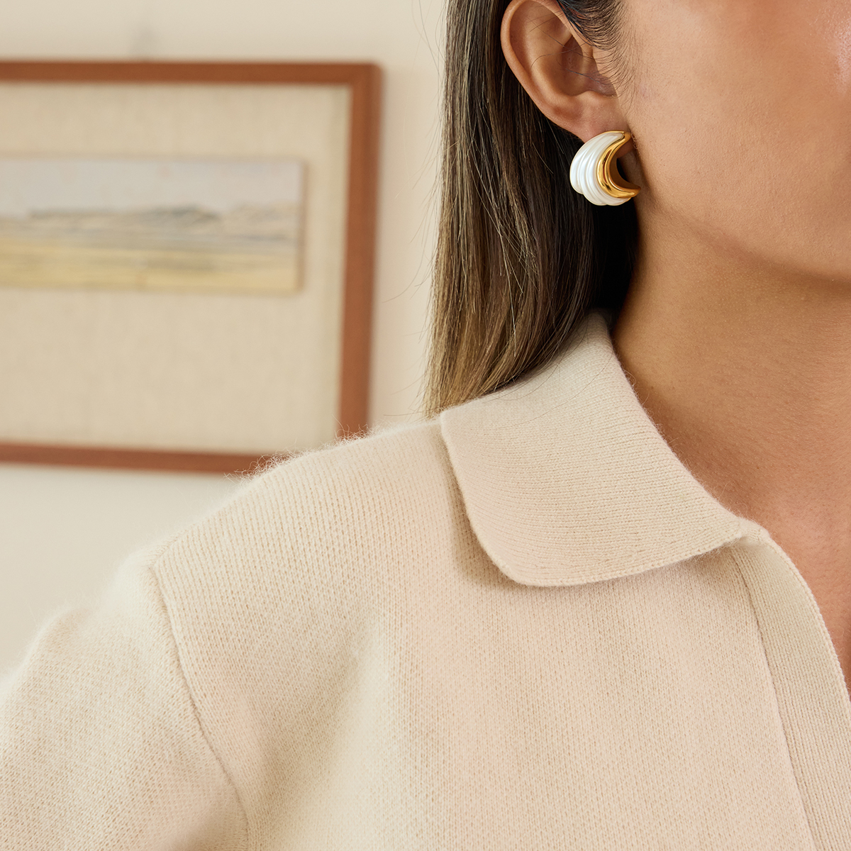 Céleste Earrings Tulliane 18K Gold - 7