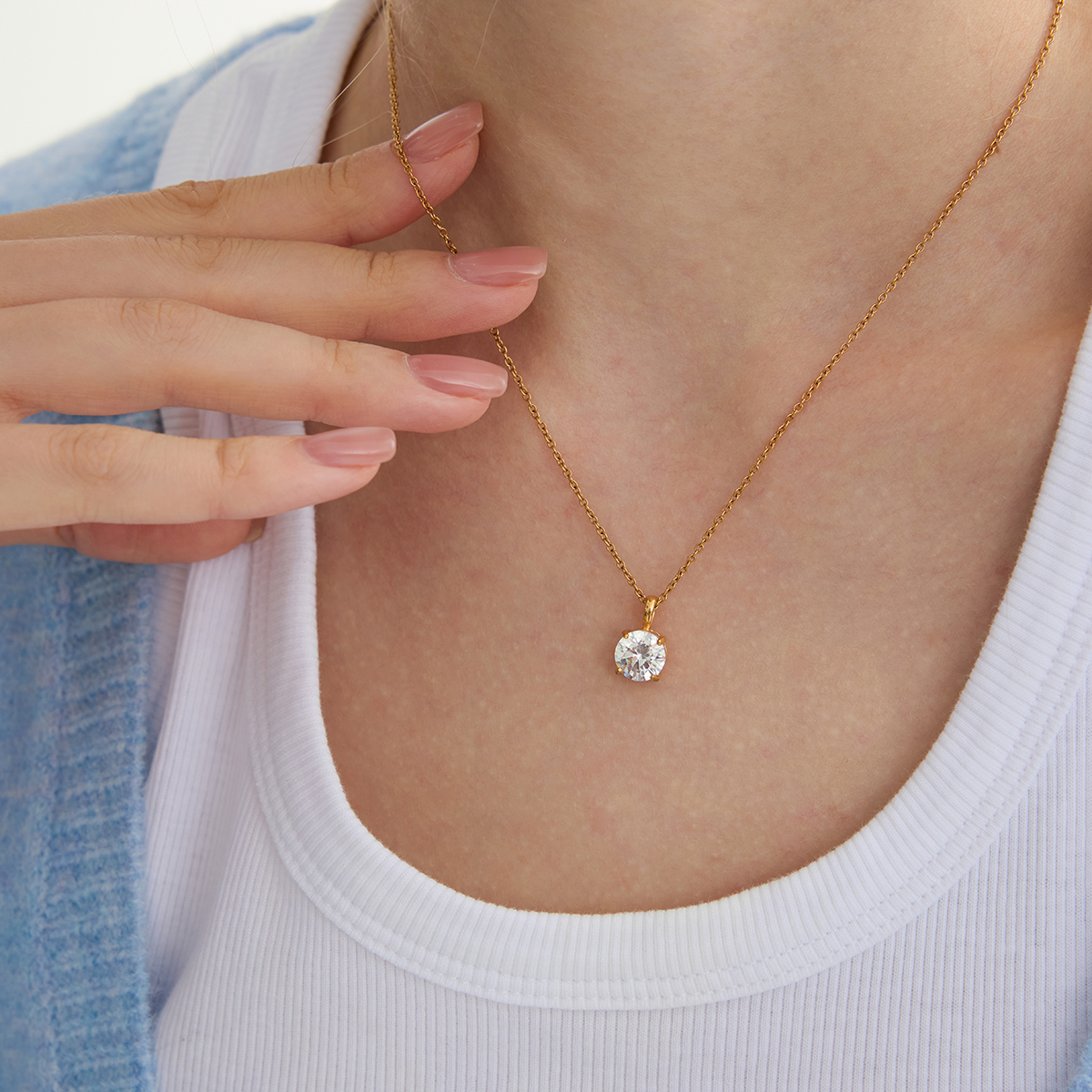 Céleste Necklace Uliviane 18K Gold - 7