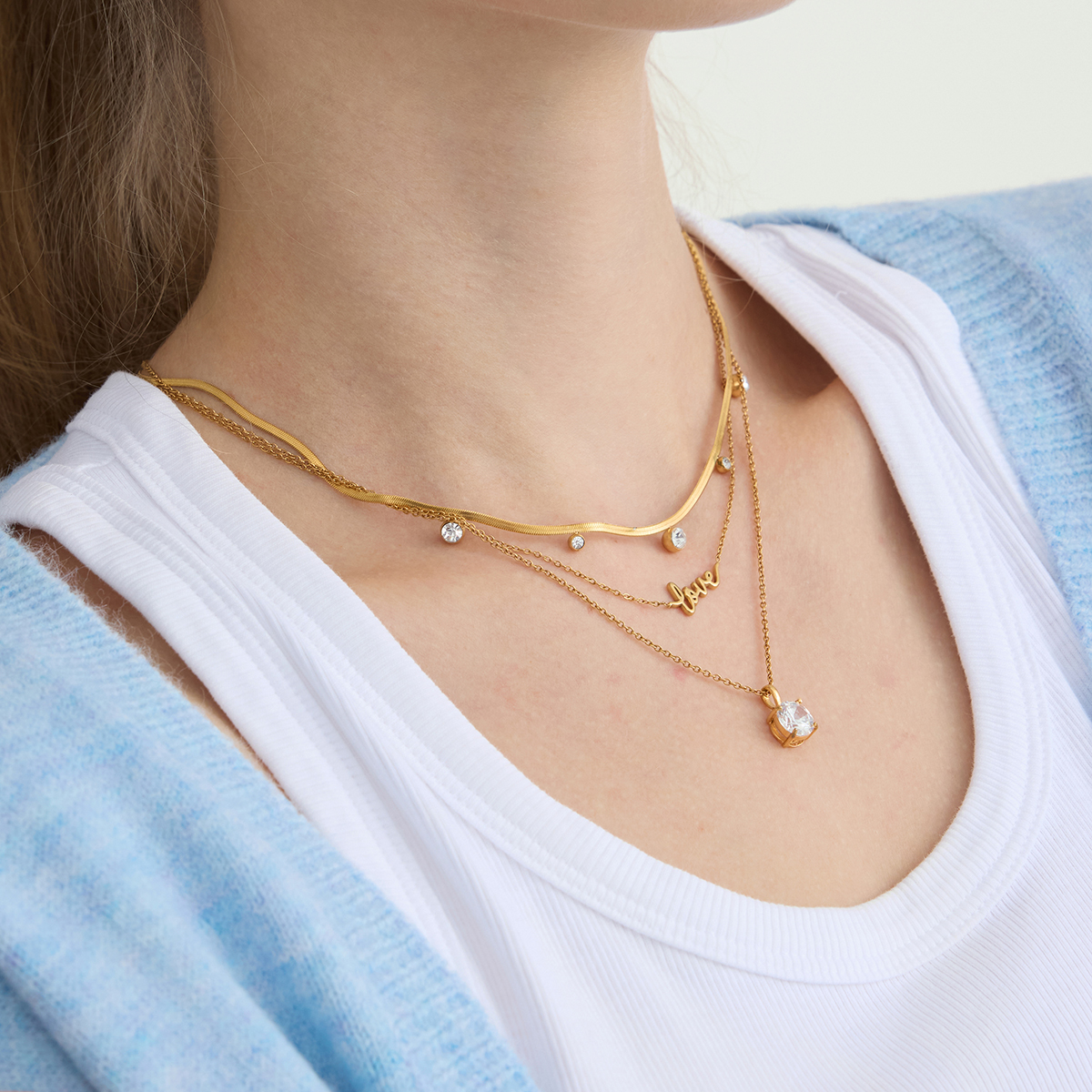 Céleste Necklace Uliviane 18K Gold - 6