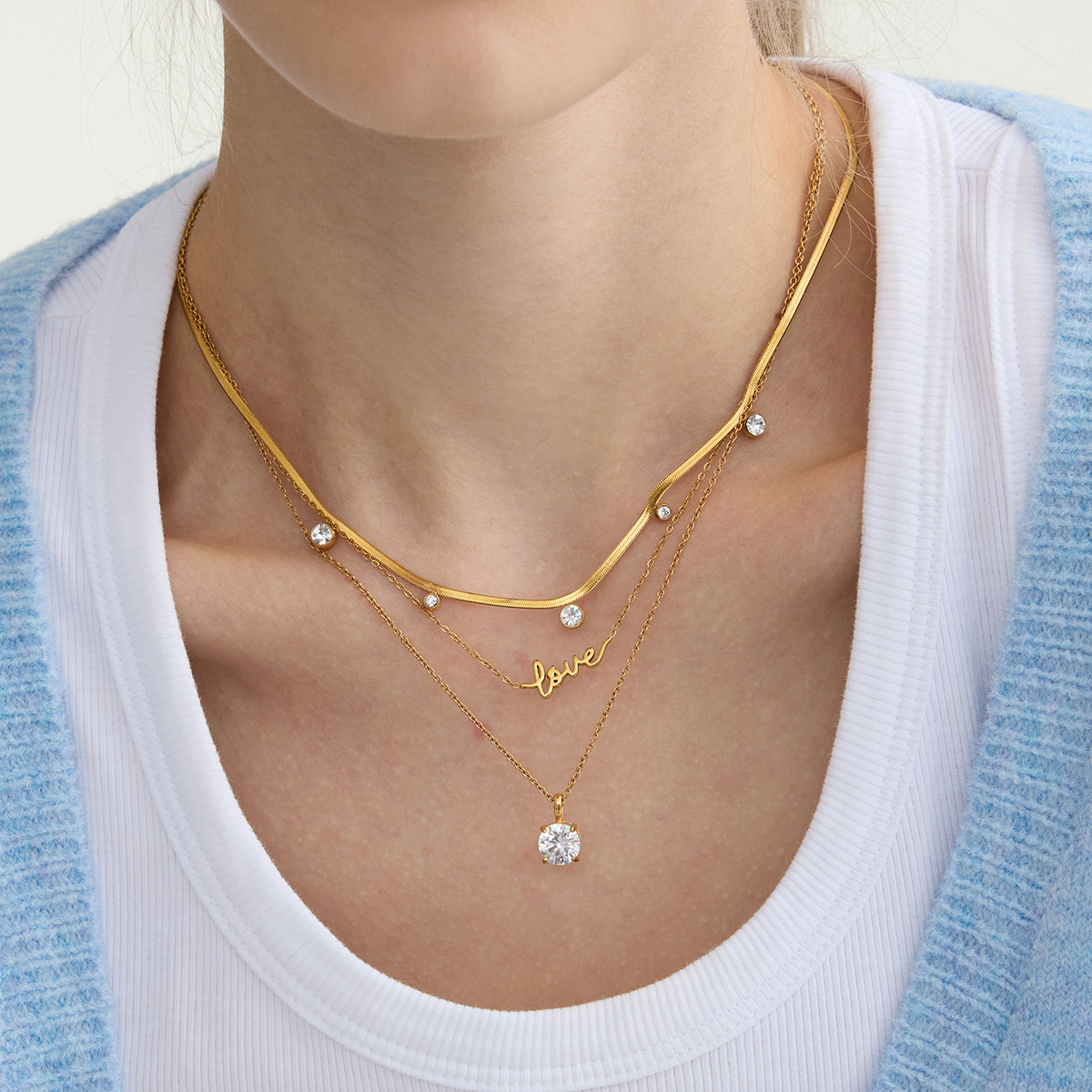 Céleste Necklace Uliviane 18K Gold - 4