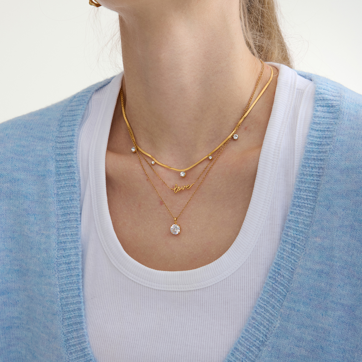 Céleste Necklace Uliviane 18K Gold - 5