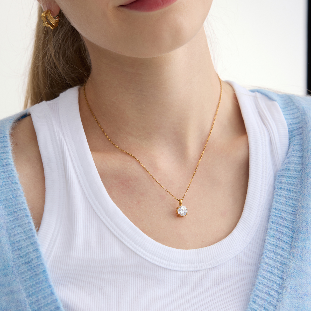 Céleste Necklace Uliviane 18K Gold - 3