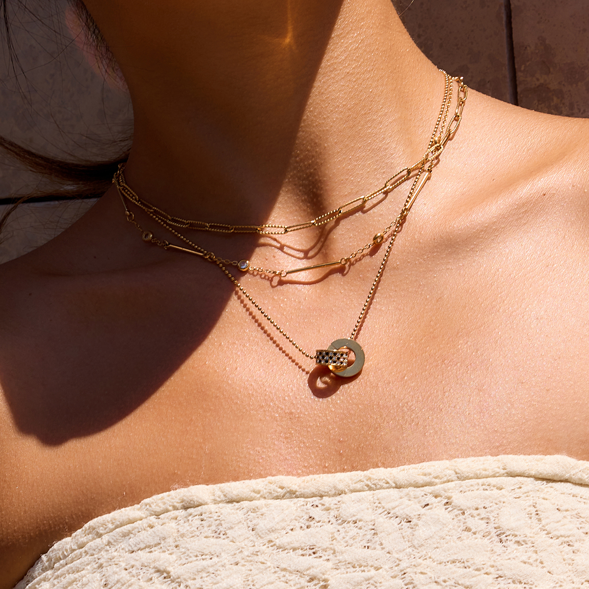 Céleste Necklace Clementina 18K Gold - 3