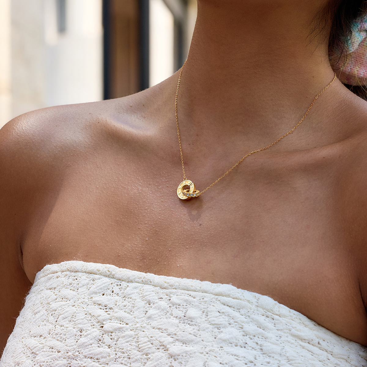 Céleste Necklace Vespera 18K Gold - 3