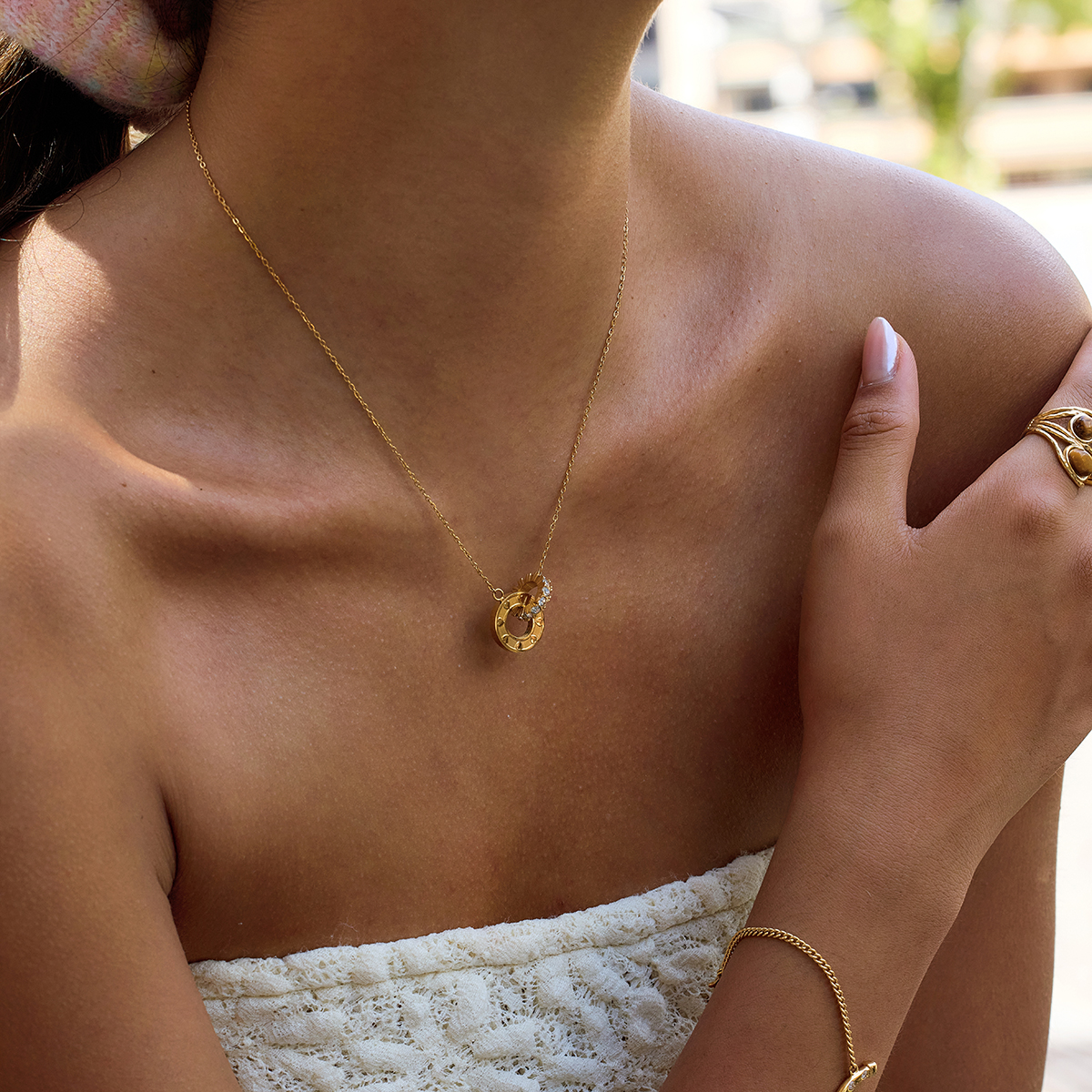 Céleste Necklace Vespera 18K Gold - 4