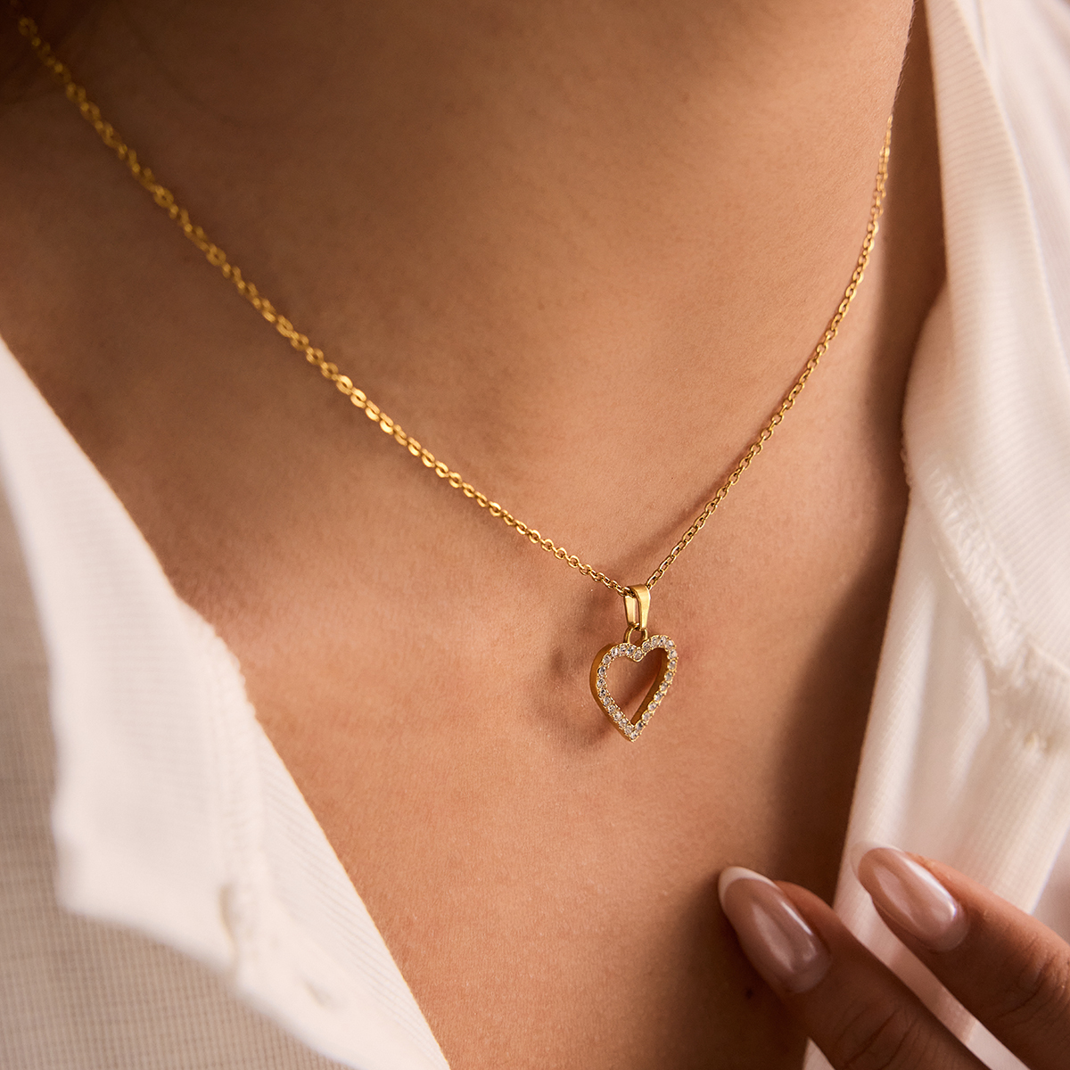 Céleste Necklace Ximénia 18K Gold - 6