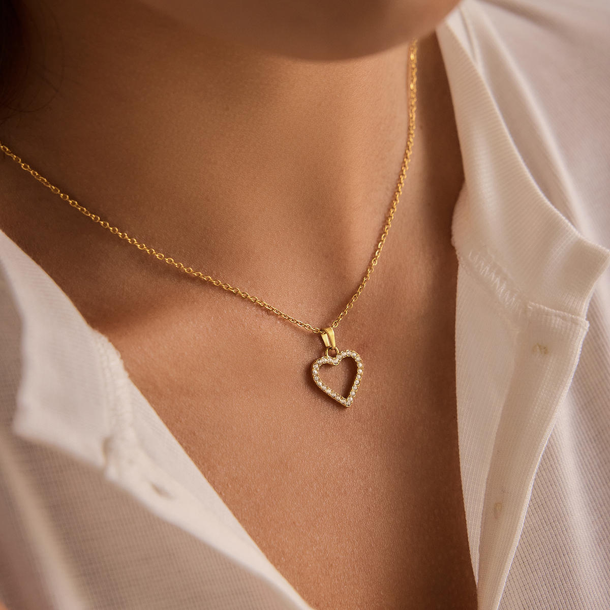 Céleste Necklace Ximénia 18K Gold - 7