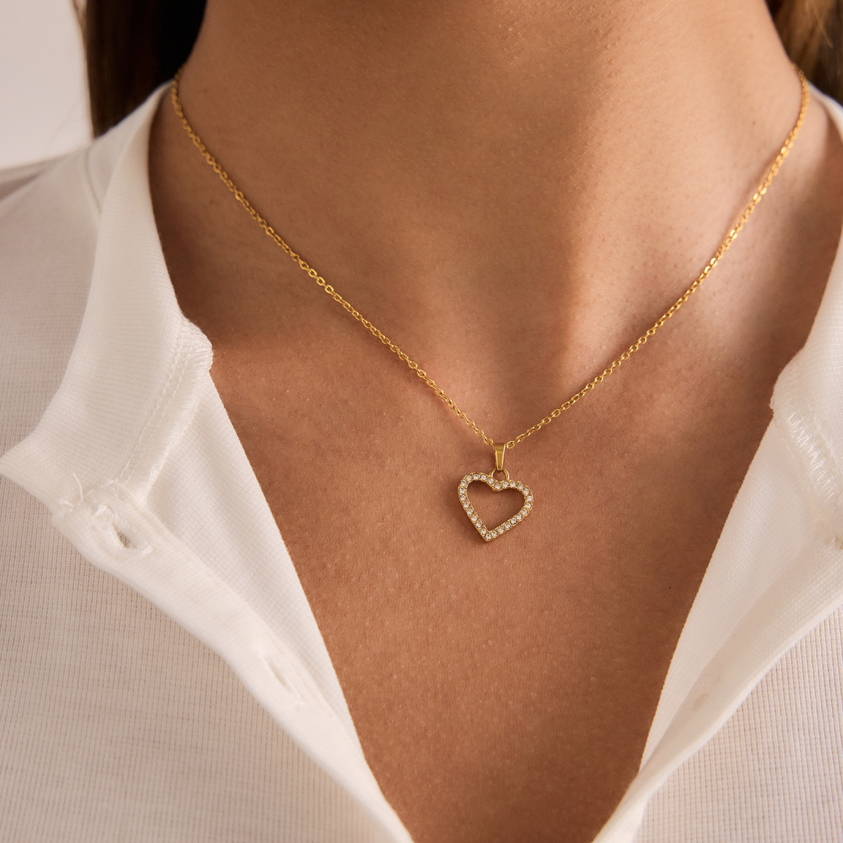 Céleste Necklace Ximénia 18K Gold - 8