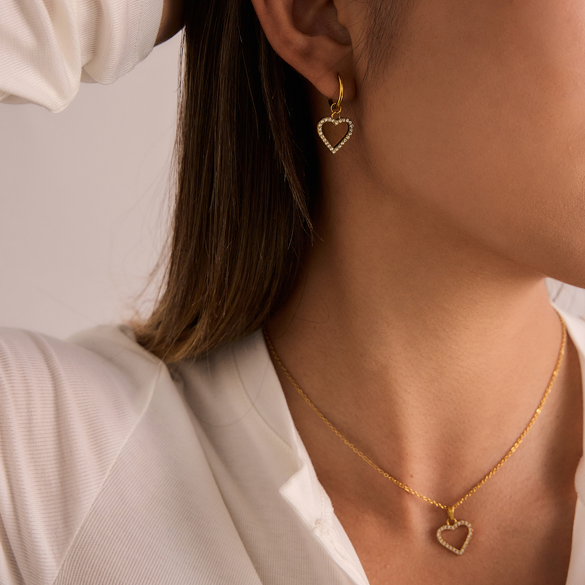 Céleste Earrings Ydrilène 18K Gold - 8