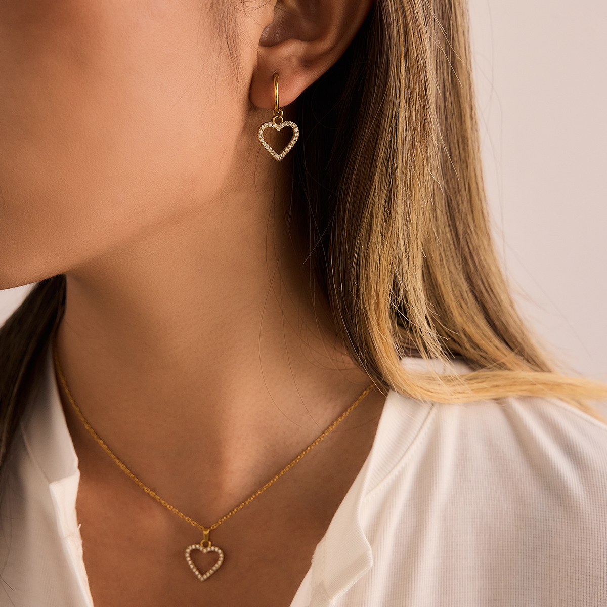 Céleste Earrings Ydrilène 18K Gold - 9