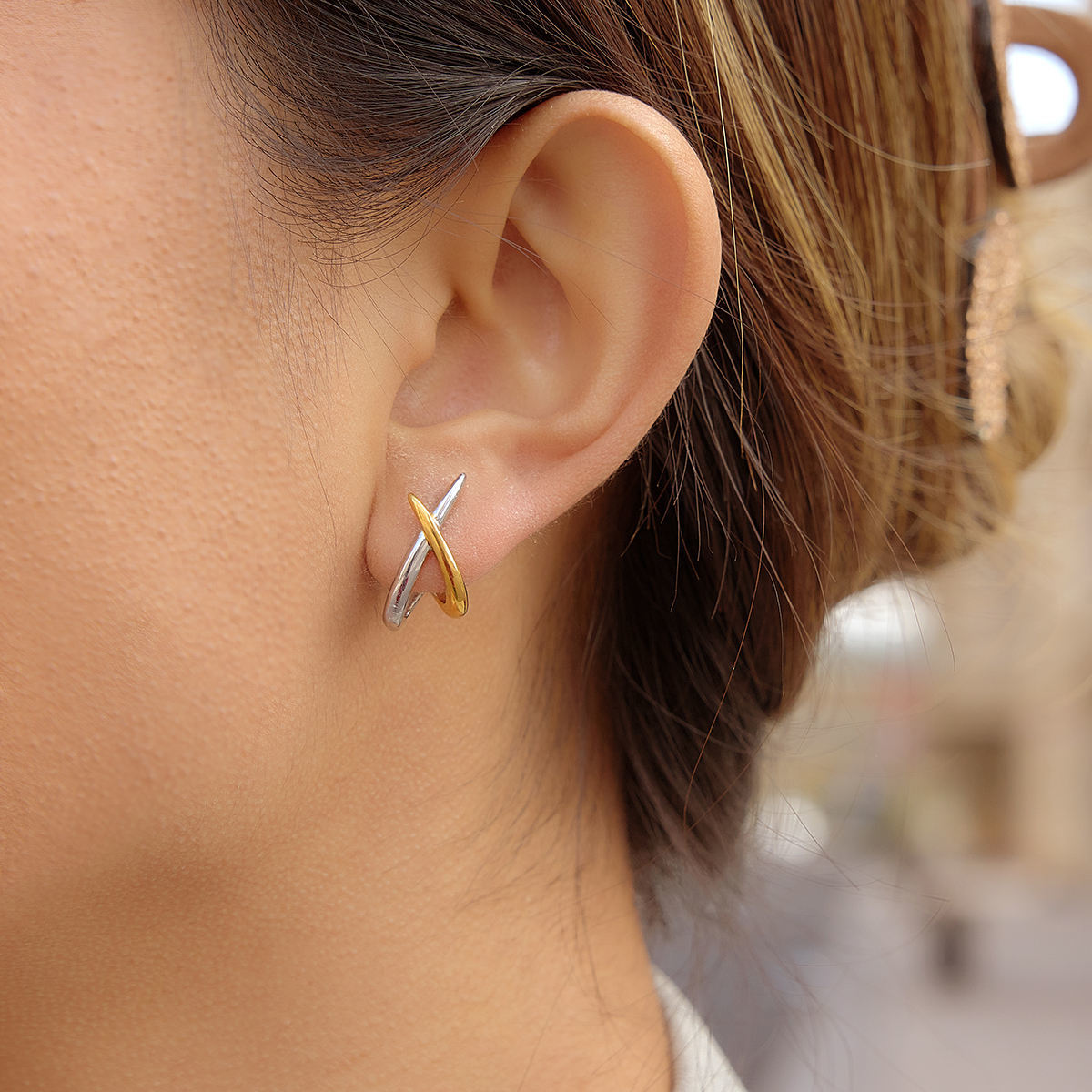 Céleste Earrings Zéphyrelle 18K Gold - 10
