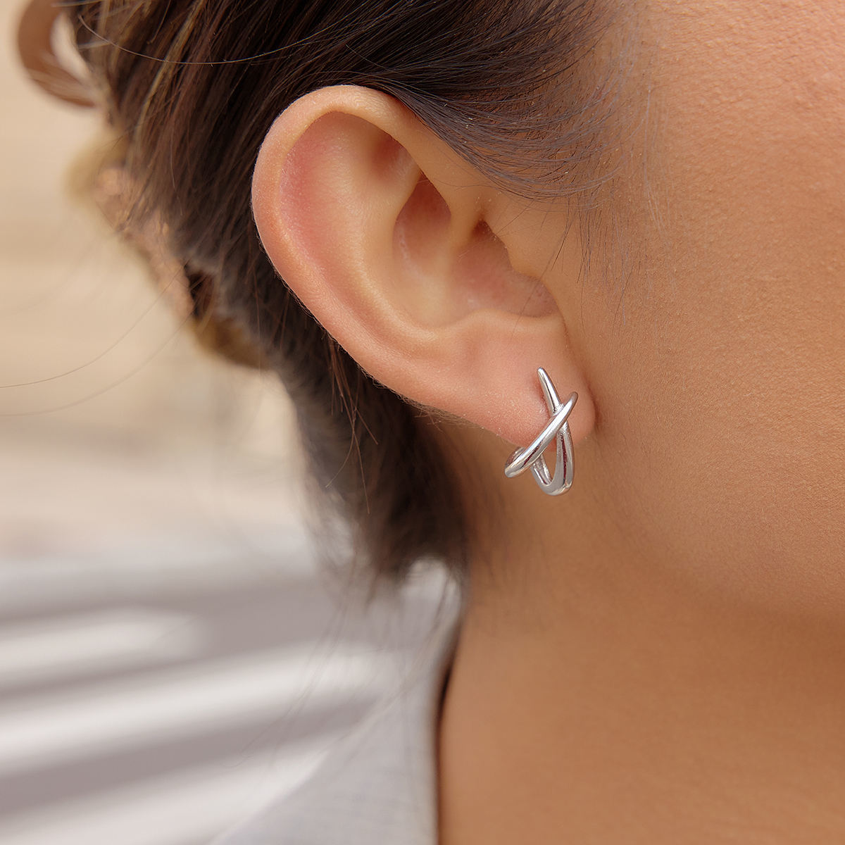 Céleste Earrings Zéphyrelle 18K Gold - 8