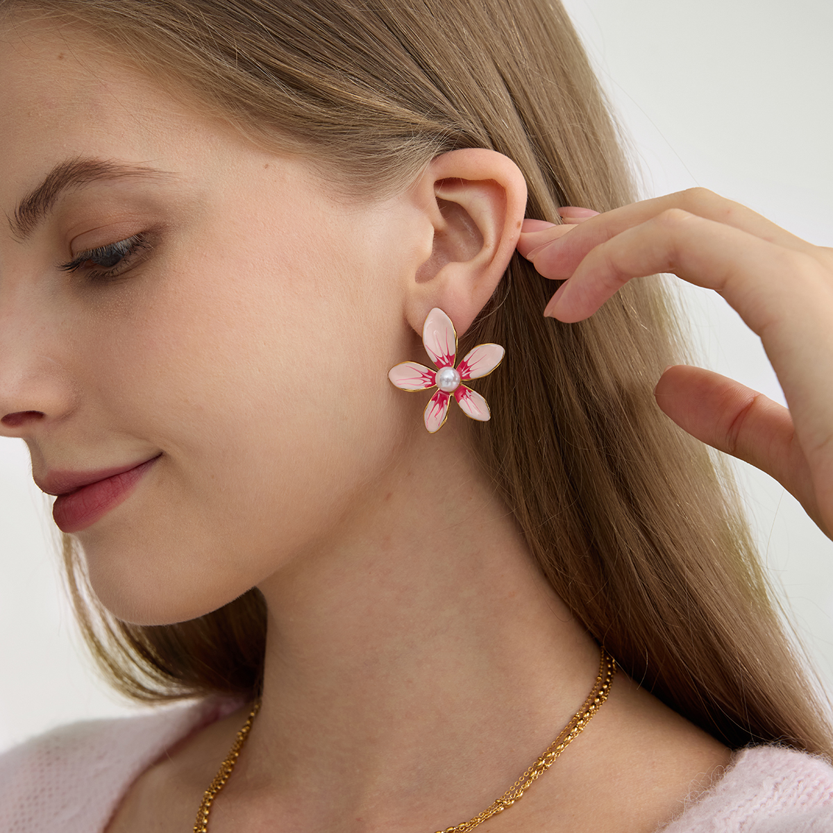 Céleste Earrings Chantaline 18K Gold - 8