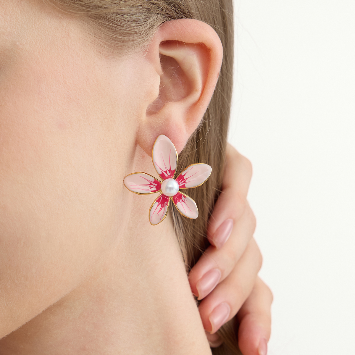 Céleste Earrings Chantaline 18K Gold - 3